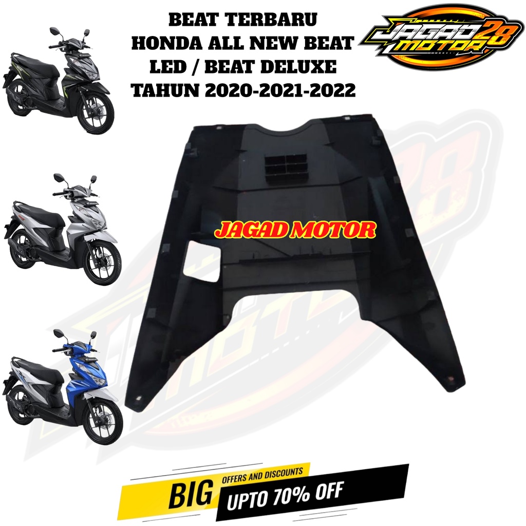 Cover Bawah Kolong Honda All New Beat Fi Led Deluxe K1A 2020 2021 2022 / Cover Kolong Bawah Honda All New Beat Fi Led Deluxe K1A 2020 2021 2022 / Dek Kolong Bawah Honda Beat Fi New Led 2020 - 2022 / Cover Dek Bawah Kolong Beat LED New 2020 2021 2022 K1A