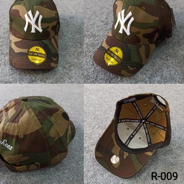 Topi NY MLB Classic Camo Army Import