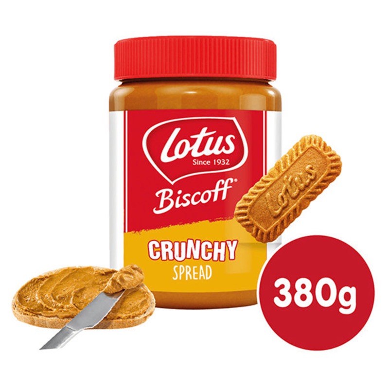 

Lotus Biscoff Spread Crunchy 380g