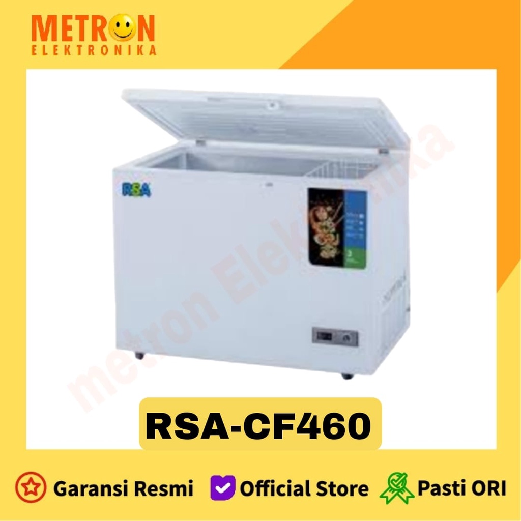 RSA CF 460 / CHEST FREEZER 450 LT / FREEZER BOX 450 LITER / CF460