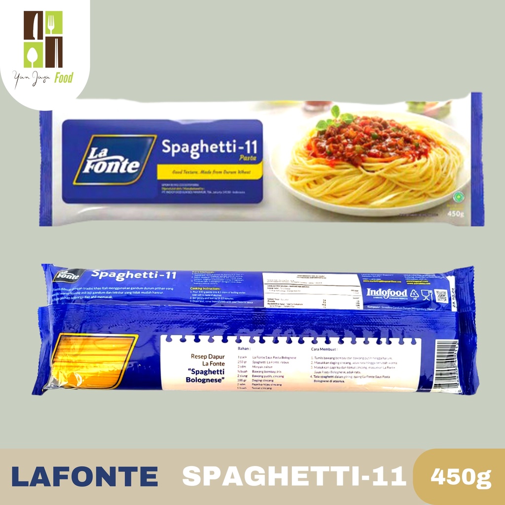 LAFONTE Spaghetti-11 Pasta 450g