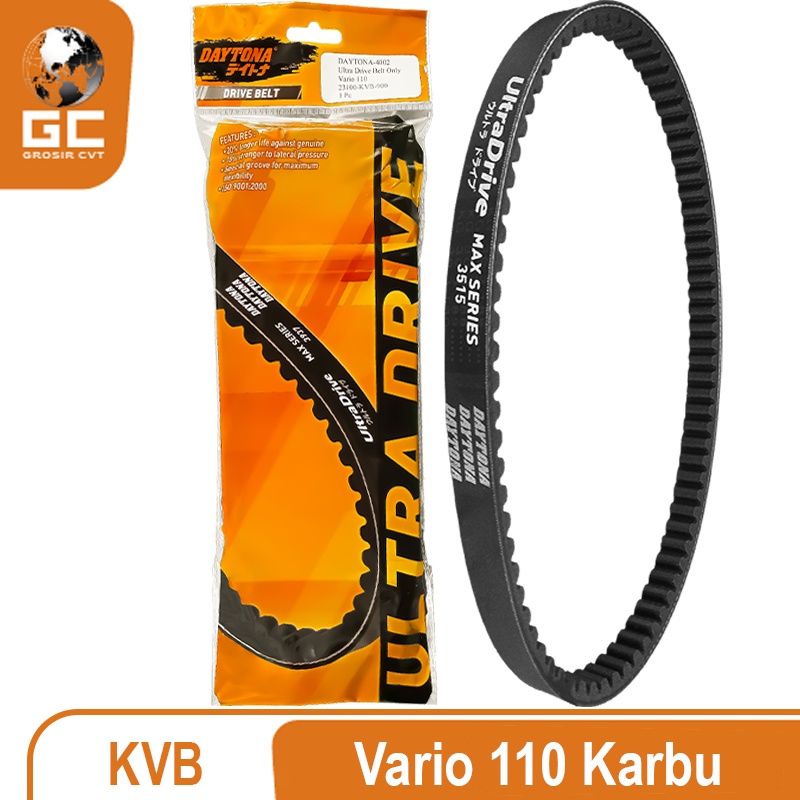 Vanbelt Fanbelt Vario Techno 110 Karbu FI ESP Daytona Ultra Drive Belt 4002 3515