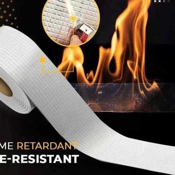 

Lakban Anti Bocor Alumunium foil Tape Perekat Super kuat 15 cm x 5 M