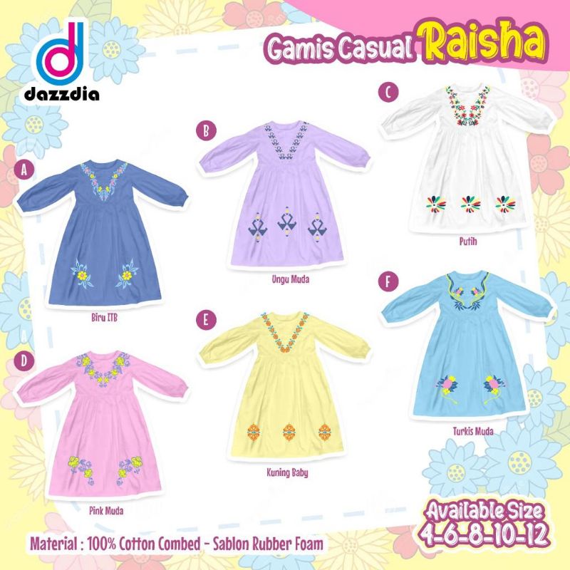Gamis casual Raisha