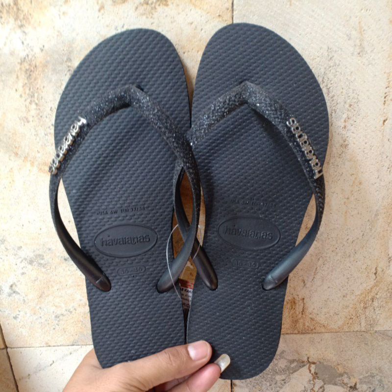 Sandal Wanita Original Havaianas Slim Sparkle