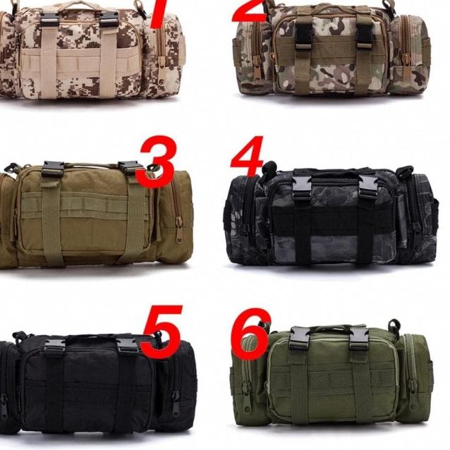 Tas Selempang Tactical / Tas Selempang Army / Selempang Tactical TC077 - COKLAT ACU
