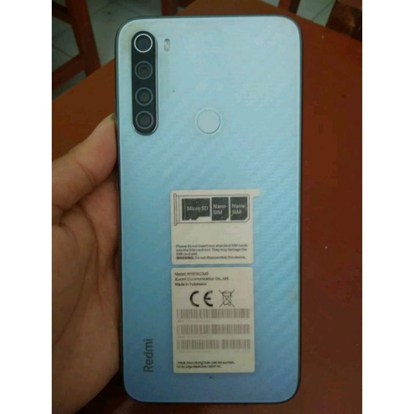 XIAOMI REDMI NOT 8 RAM 3/32 SECOND