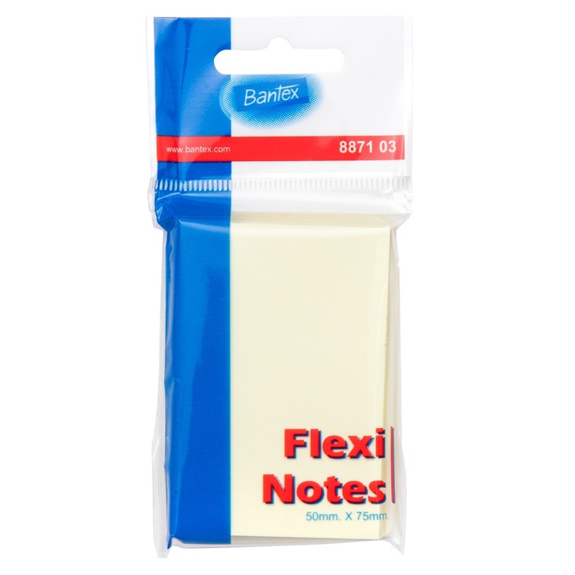 

Bantex Flexi Sticky Note Kertas Memo Tempel 100 Lembar