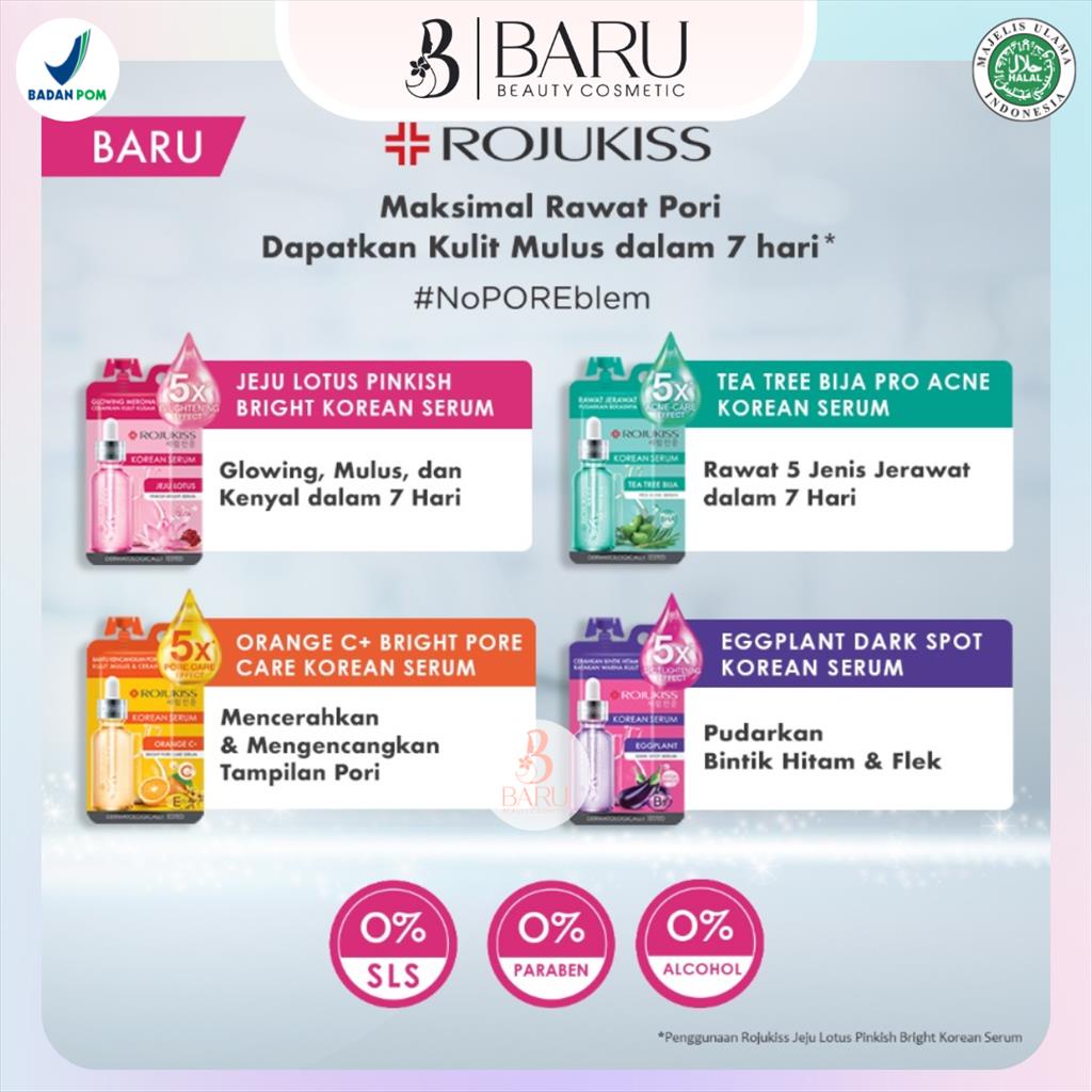 Rojukiss Korean Serum By Sociolla | Serum Wajah | Korean Serum | Serum Pencerah Wajah | Serum Favori