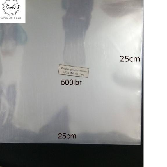 

PLASTIK OPP UKURAN 25CMX25CM ,LEMBARAN BUKAN BENTUK KANTONG!