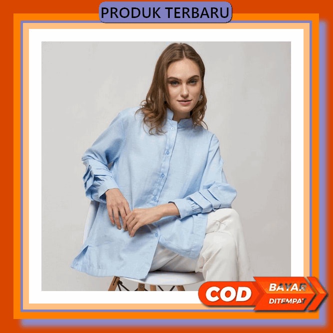 Blouse Fabiola | Blouse Wanita Korean Style | Blouse Polos | Atasan Wanita | Blouese Wanita Terbaru 