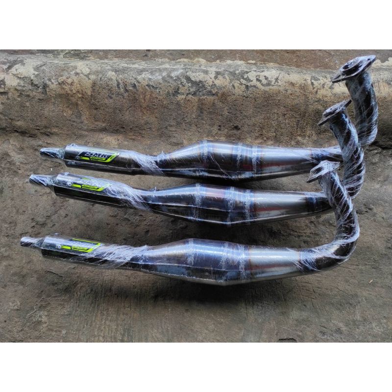 Knalpot Smr Original Jogja 3v3 Kolong Rx King Super Pro Plat Karat rxking juraganknalpot