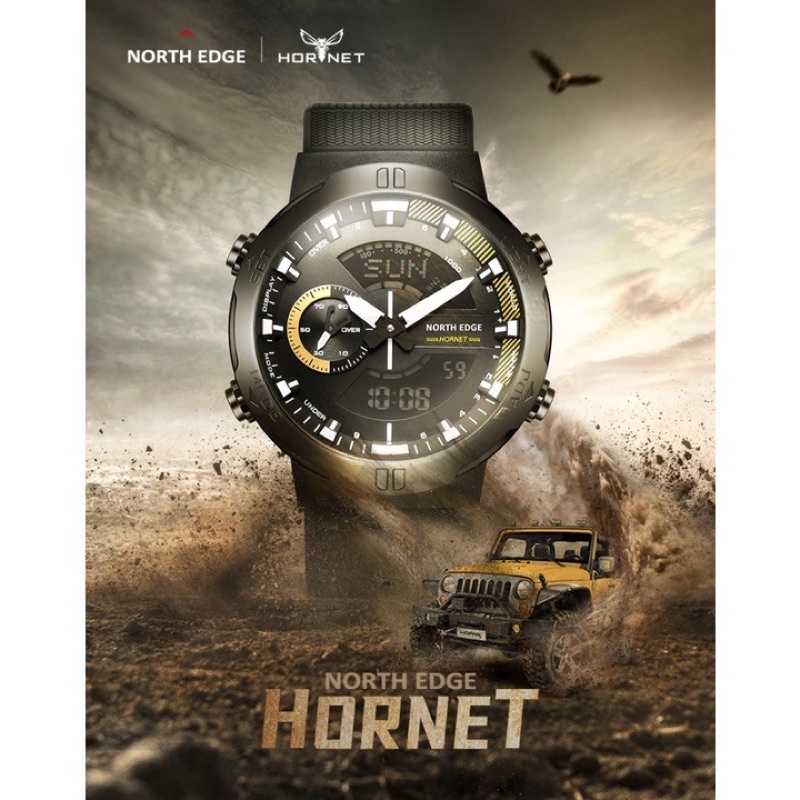 NORTH EDGE HORNET jam tangan north edge hornet berkualitas durability