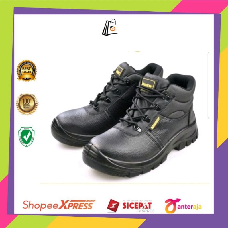 Sepatu Safety Shoes Maxi dan argon krisbow 6in 4in original
