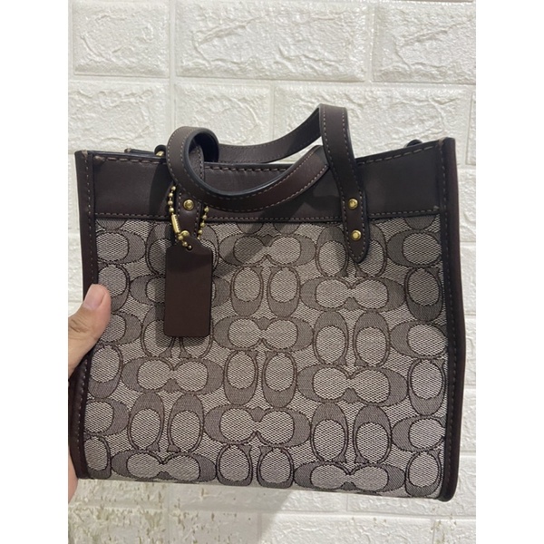 PRELOVED COACH DEMPSEY TOTE 22”