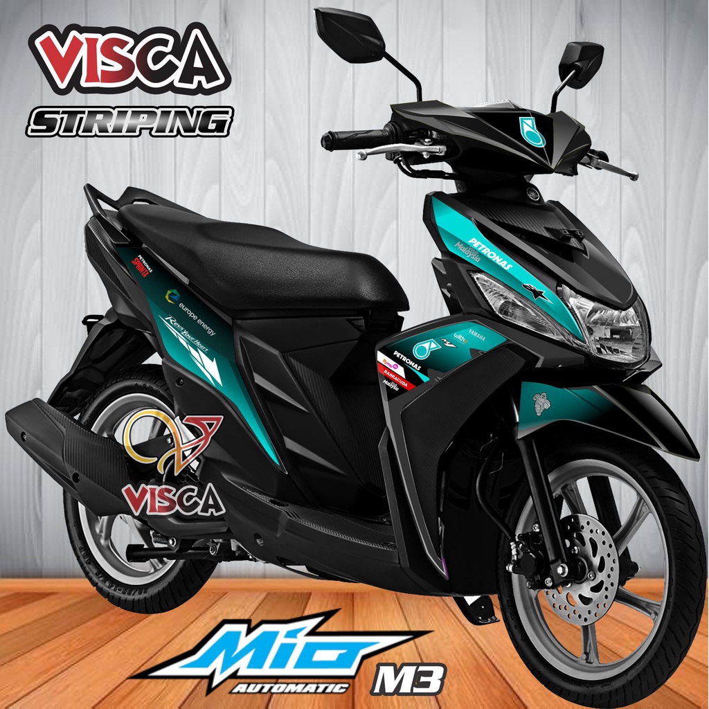 Striping Mio M3 - Stiker Sticker Striping Variasi Lis Yamaha Yamaha Mio M3 - Striping Hologram Mio M