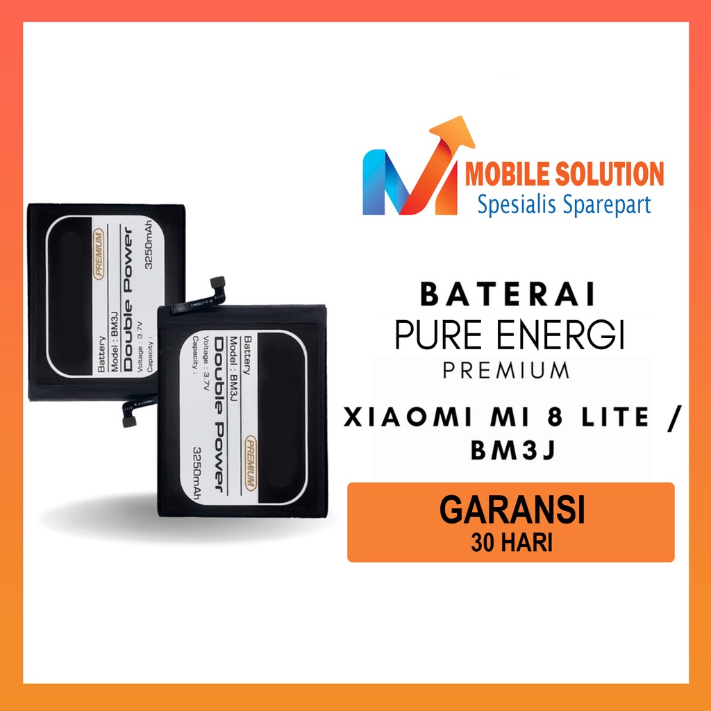Grosir Baterai Xiaomi Mi 8 Lite / Baterai Xiaomi BM3J Premium Garansi 1 Bulan + Packing