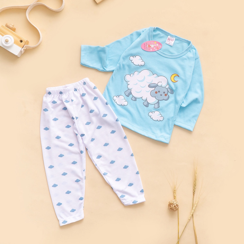 Setelan Anak &amp; Bayi Piyama Tidur / Baju Anak Anak Unisex 0 - 4 Tahun