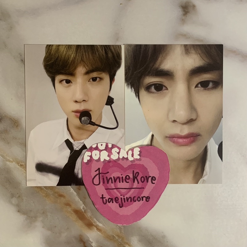 [SET] BTS ARMYPEDIA PUZZLE OFFICIAL MERCH MINI PHOTOCARD & POSTCARD SET JIN V ARMYPED SEOKJIN TAEHYU