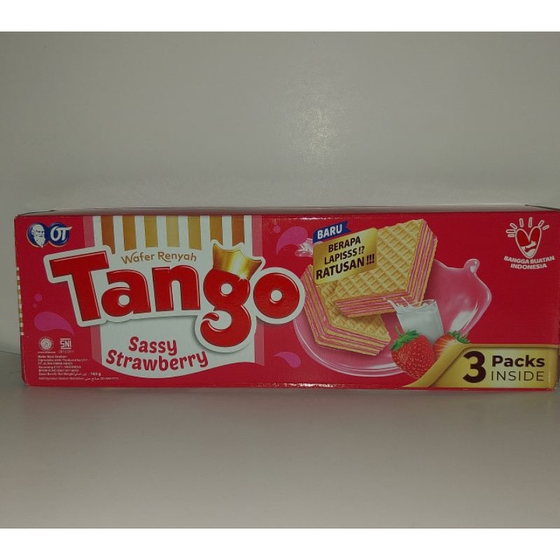 

Tango Wafer Sassy Strawberry 163 gram