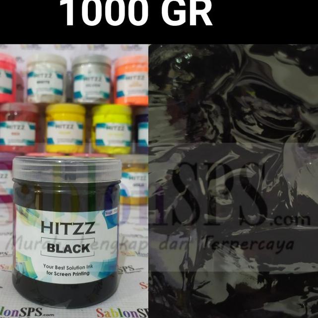 

TINTA PLASTISOL HITAM DISTRO CLOTHING 1KG