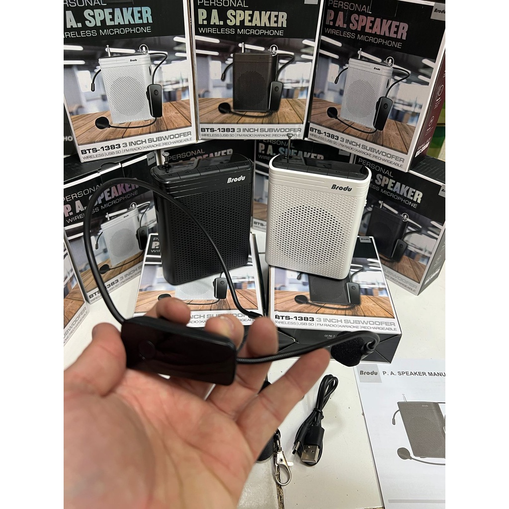 Speaker Pinggang Rolinson RL 4012 Non Bluetooth / RL-4012BT Bluetooth + Mic New Original Rolinson / Speaker
