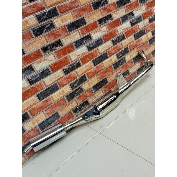 Knalpot rc100/Bravo croum