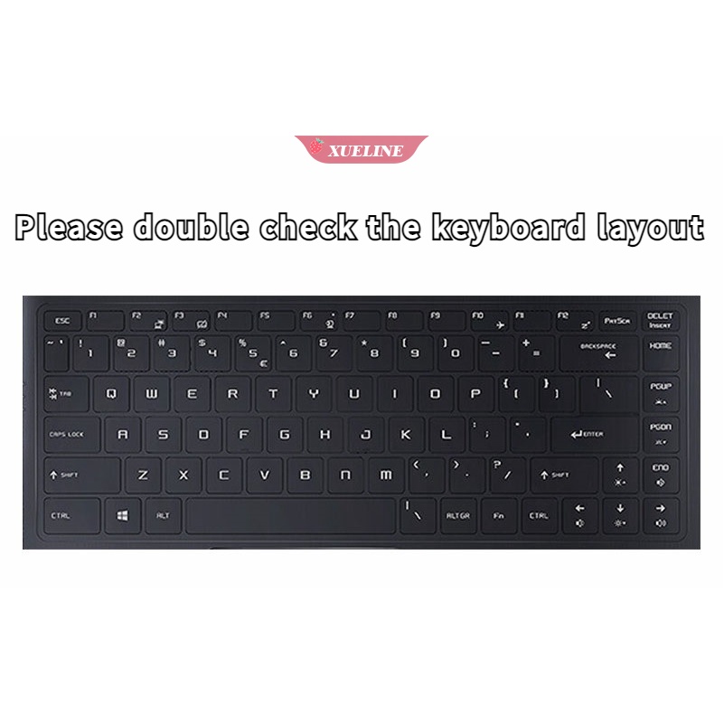 Film Pelindung keyboard gaming MSI GS65 GF63 PS42 PS63 15.6 Purpose ZXL