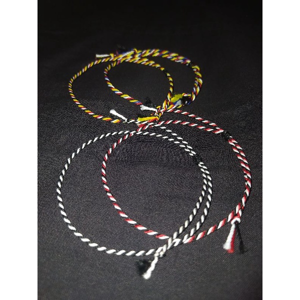 Jual Gelang Khas Bali Tridatu, Caturdatu, pancadatu, Hitam putih