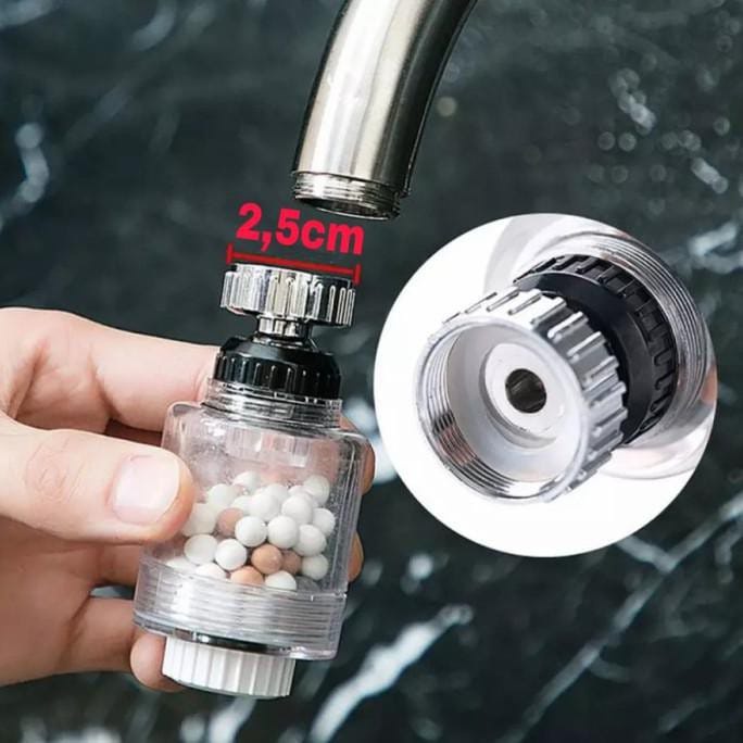 Filter Aerator Keran Air Wastafel Kamar Mandi dengan Manik-manik