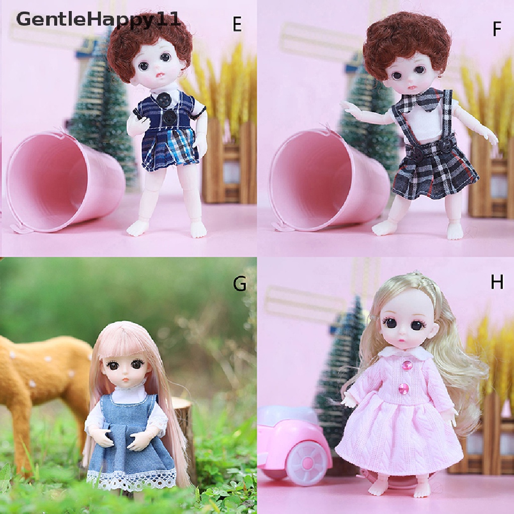 Gentlehappy 1set 16cm Baju Boneka Rok Universal Pakaian Mainan Anak Perempuan Aksesoris Hadiah id