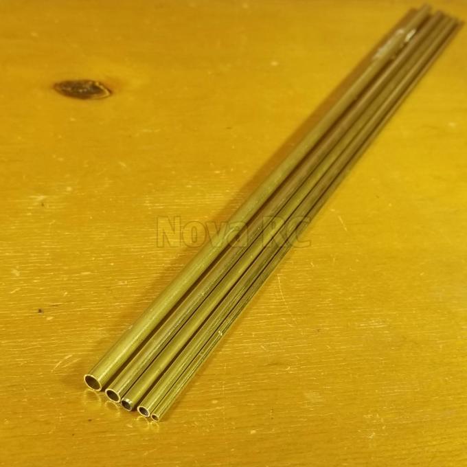 Pipa kuningan Od 3mm 4mm 5mm 6mm 8mm brass tube pipe 300mm