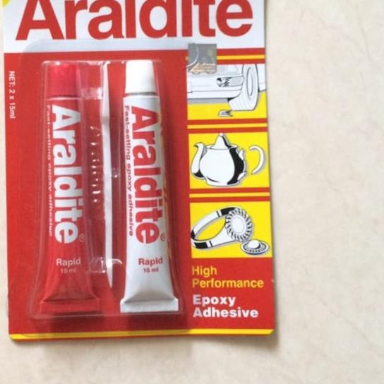 

lem araldite merah 5menit