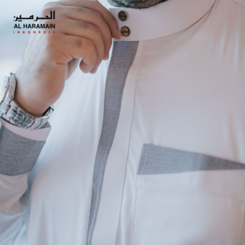 Jubah AL HARAMAIN premium manset