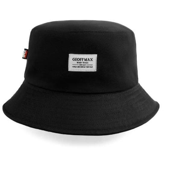 Geoff Max Official - Buckethat Clodio Black | Bucket Hat | Topi Pria