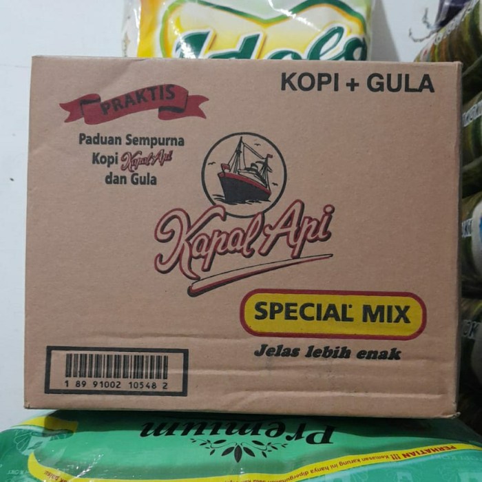 

KOPI KAPAL API SPESIAL MIX 1 DUS ISI 12RENCENG