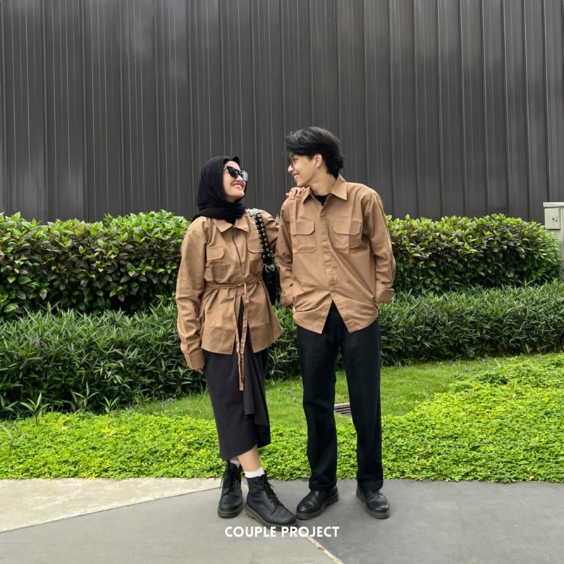 CLASSIC COUPLE SET BAJU COUPLE PASANGAN/ KEMEJA COUPLE PASANGAN BY COUPLE PROJECT