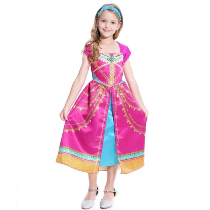Kostum Kostum Princess Jasmine Costum Princess Jasmine Aladin Arabian Dress