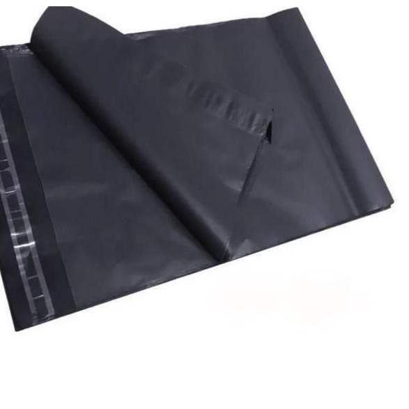 

Polymailer 50x60 cm Kantong Plastik Packing Online dgn Seal isi 100pcs - Hitam, Reguler