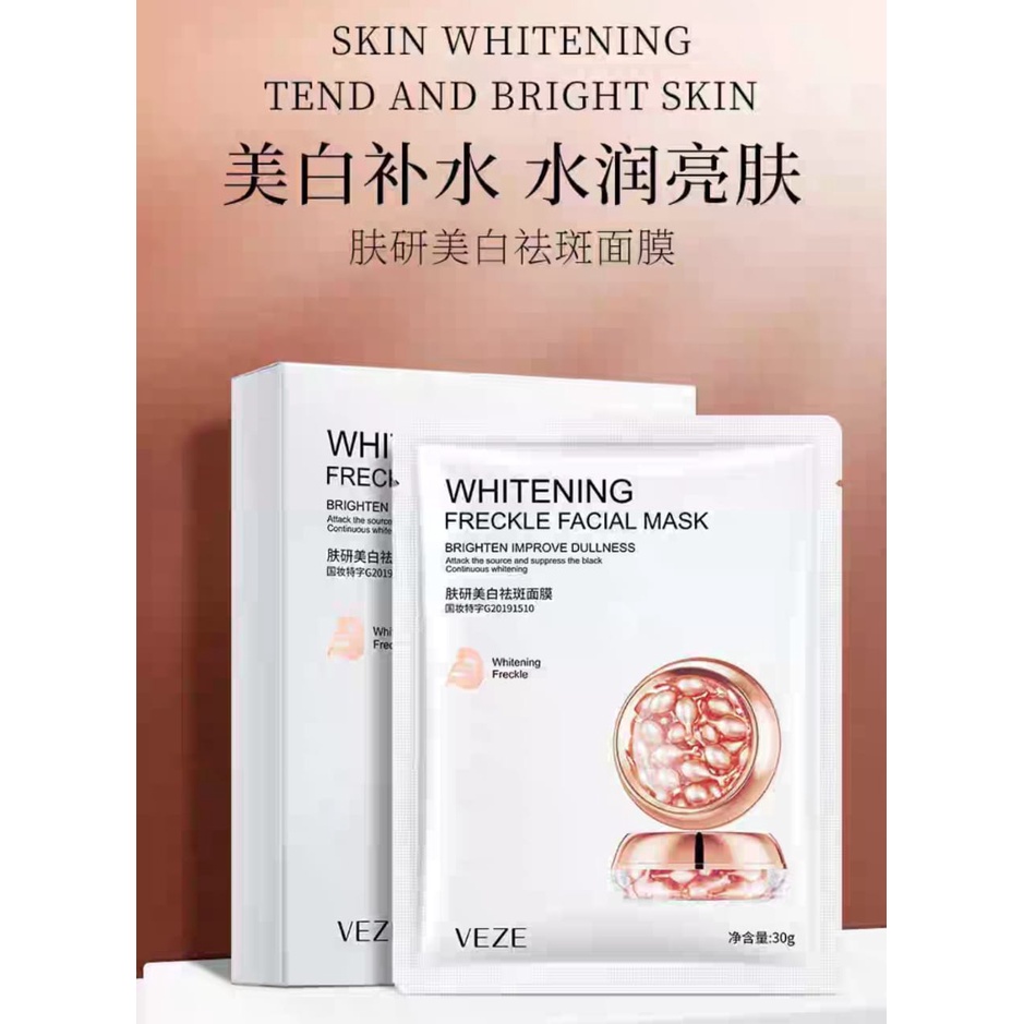 Veze Masker Whitening Frecle Facial Mask