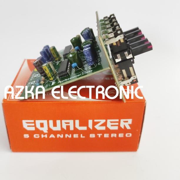 Kit Equalizer 5 Channel Stereo