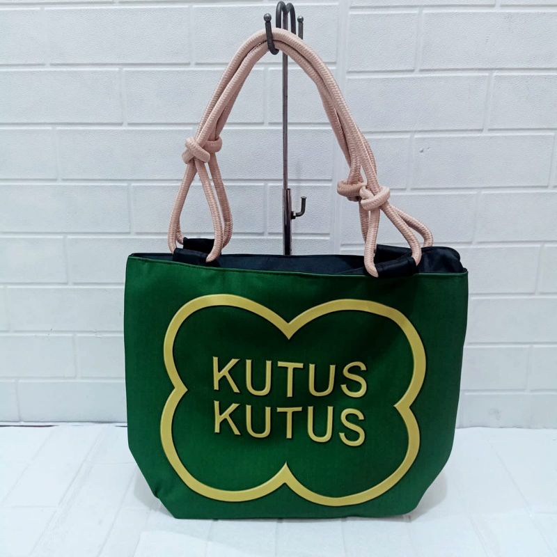 Totebag Kutus Kutus/ Tas Tote printing tali sumbu by zellshop