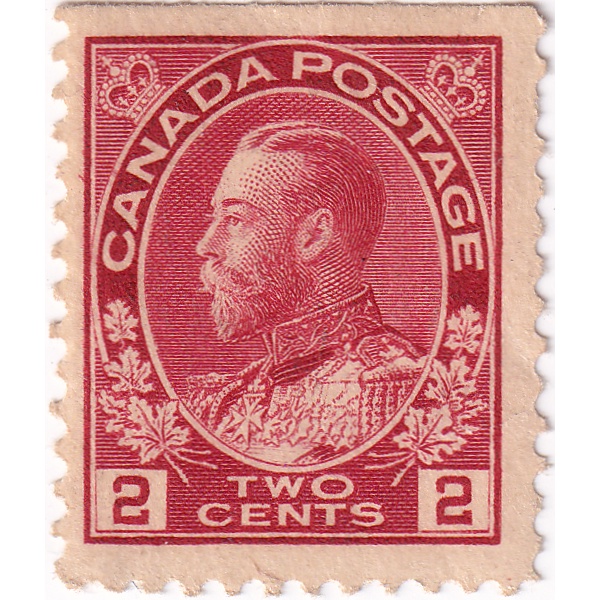 

Prangko Canada 1911 - King George V in Admiral Uniform