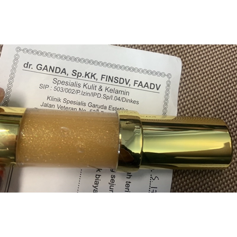 Serum Gold dr GANDA klinik Garuda Estetika BPOM