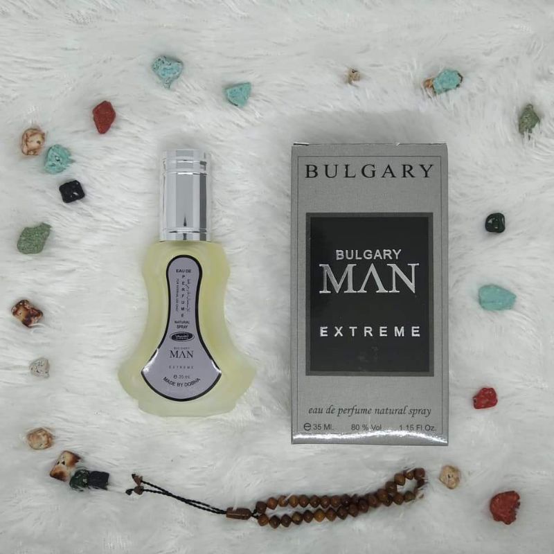 BULGARY EXTREME Parfum DOBHA Spray 35ml EDP Eau De Parfume BPOM &amp; MUI