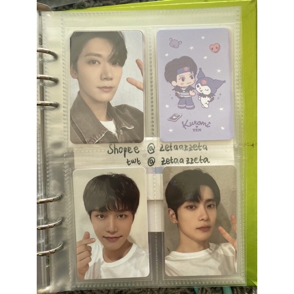 pc selca karakter sanrio nct jaehyun, ten, taeil, winwin, renjun