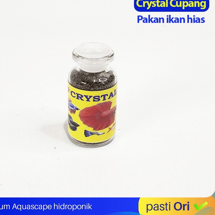 Crystal Cupang Pakan ikan CUpang Hias berkualitas