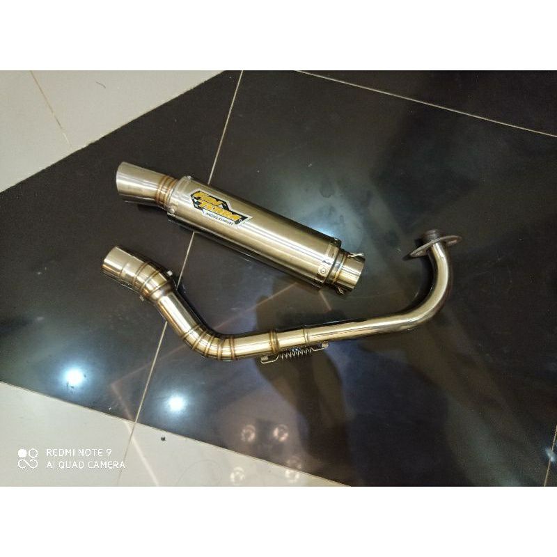 KENALPOT FANTERRA BUAT MOTOR METIC. MIO. BEAT. VARIO. NMAX. PCX. AEROX. FINO. SCOOPY.