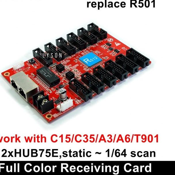 Huidu HD-R512 Full Color Receiving Card Replace old HD-R501
