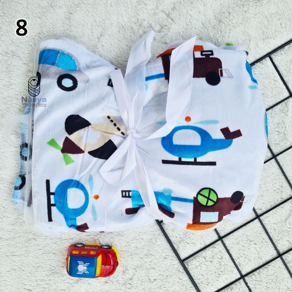 [R-021] Selimut Bayi Carter's double fleece blanket/selimut baby boy &amp; girl